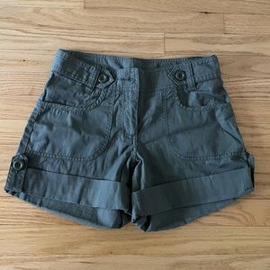 H&M Khaki Green Shorts